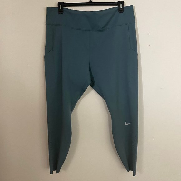 Nike Epic Luxe Mid-Rise Pocket Running Leggings 3X - Picture 9 of 15